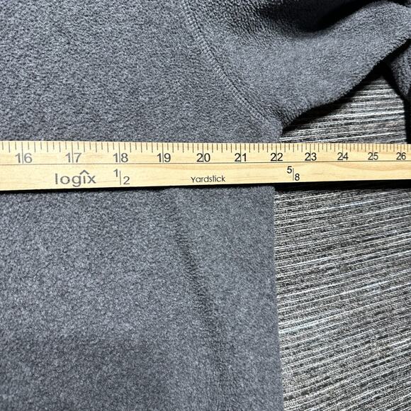 Fjall Raven Men's L Gray 1/4 Snap Button Ovik Fleece Sweater 81469 - Picture 10 of 15